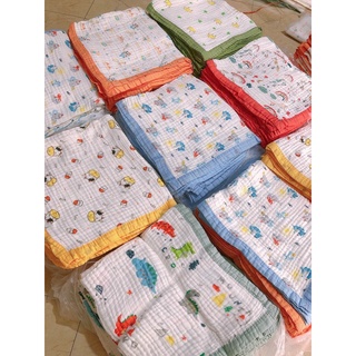 Khăn tắm Aden 6 lớp chất xô nhăn mềm mại; Khăn choàng cho bé