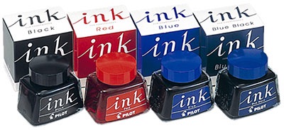 Mực Ink Pilot Nhật chiết 15ml-30ml(xanh,đỏ,đen)