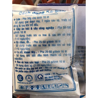 Phân bón Kali Silic dùng cho cây trồng gói 100gr