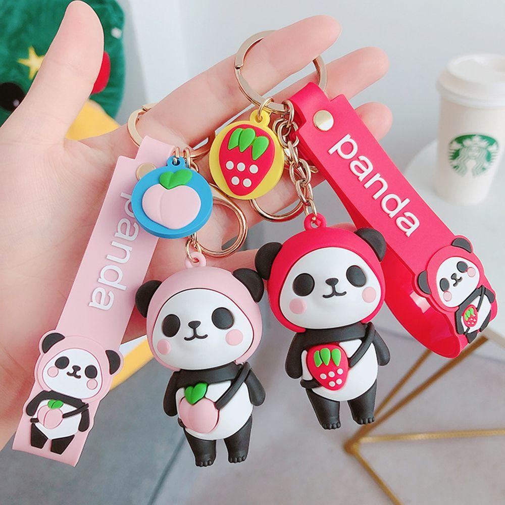 Móc Khóa Hình Gấu Trúc Hoạt Hình Đáng Yêu