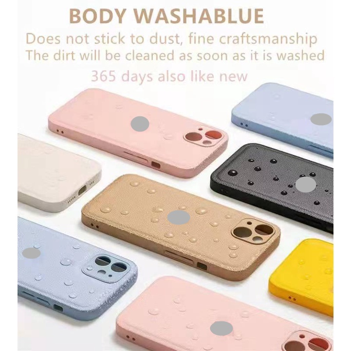Ốp điện thoại da silicone chống sốc sang trọng thích hợp cho IPHONE 13 12 11 PRO MAX XR X XS 7 8 PLUS