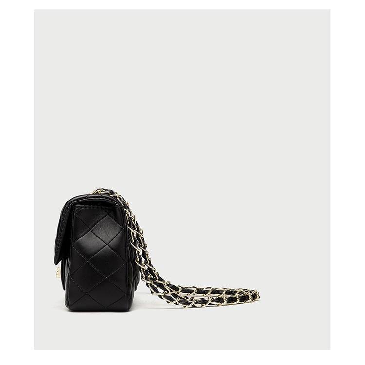 Chuwanglin Women Lingge Pu Leather Crossbody Shoulder Bag