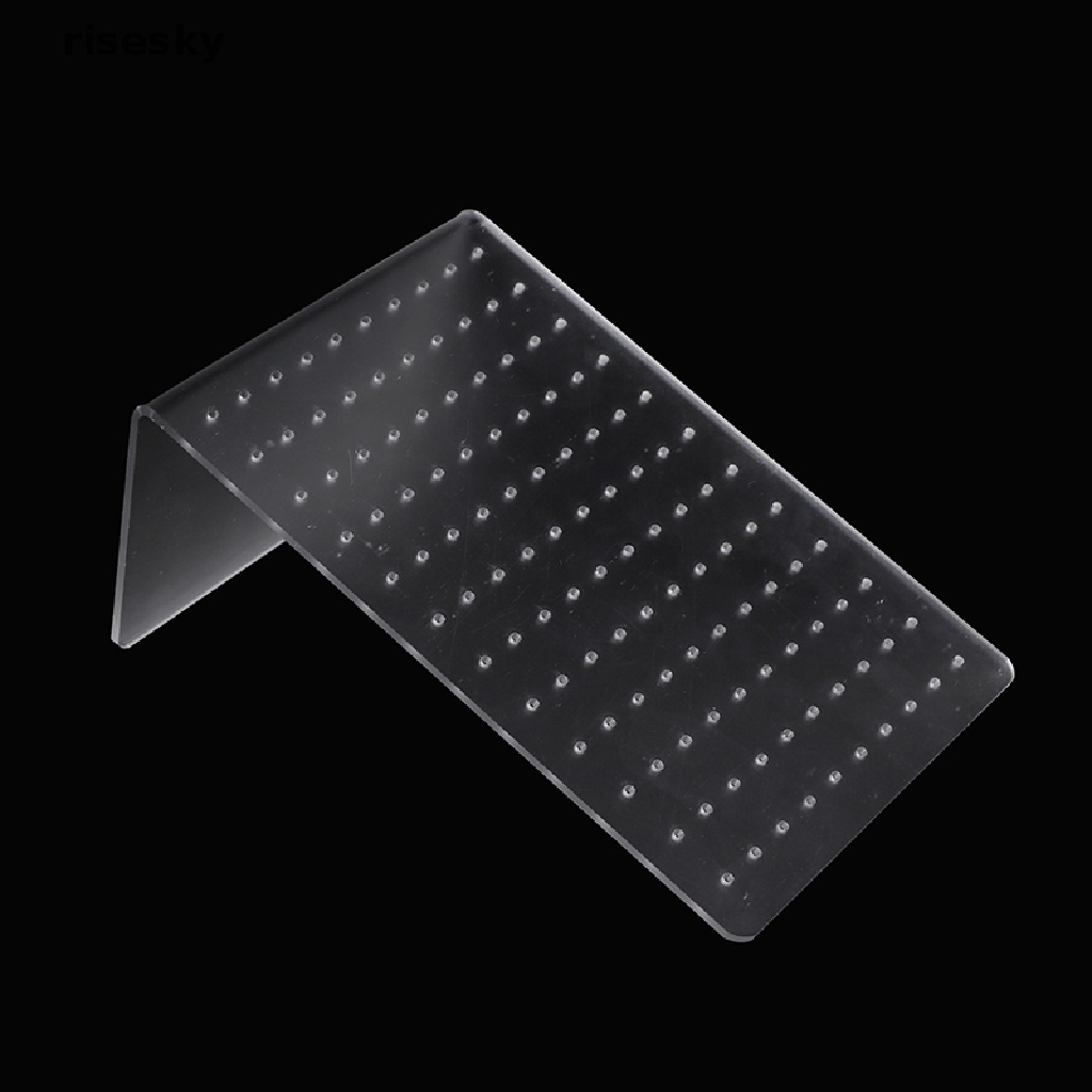 Giá Đỡ Trưng Bày Bông Tai 120 Lỗ Chất Liệu Acrylic ♨Trên đó