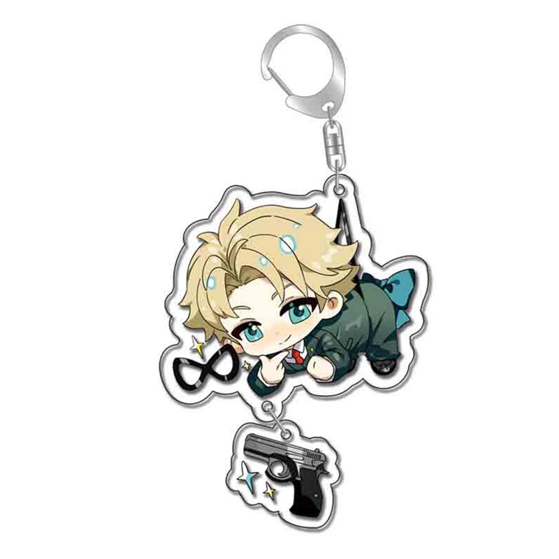 Móc khóa chibi anime Spy x Family móc khoá Anya Forger quà lưu niệm phụ kiện túi xách balo móc khoá bằng arcrylic