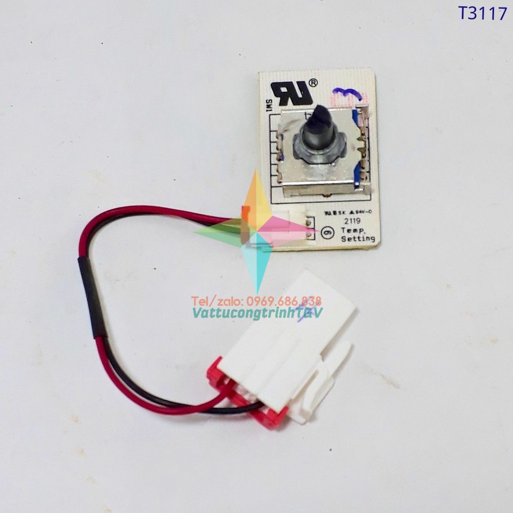 Nút chỉnh nhiêt độ tủ lạnh