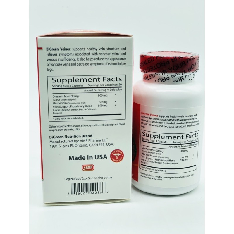 VEINEX- VIÊN UỐNG GIẢI QUYẾT CÁC VẤN ĐỀ TĨNH MẠCH VÀ TRĨ LỌ 60 viên | BigBuy360 - bigbuy360.vn