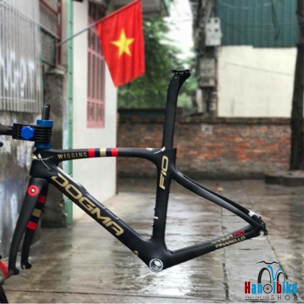Khung sườn xe đạp đua Carbon Pinarello F10 Wiggins