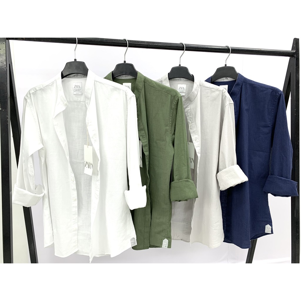 Áo sơ mi nam dài tay cao cấp chất đũi DICYDE BH.D.Z.24