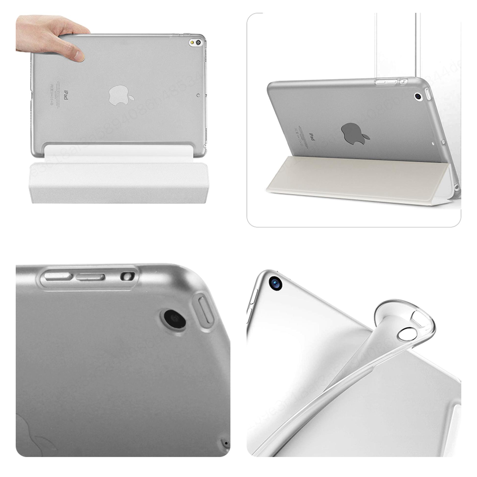 Ốp Bao Da Máy Tính Bảng Pu + Pc Gọn Nhẹ Chống Rơi Cho Ipad Air1 2 3 2019 Vỏ