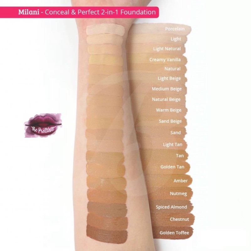 Kem nền Milani Concealer + Perfect 2 in 1 Foundation Concealer +2% phí bán hàng | BigBuy360 - bigbuy360.vn