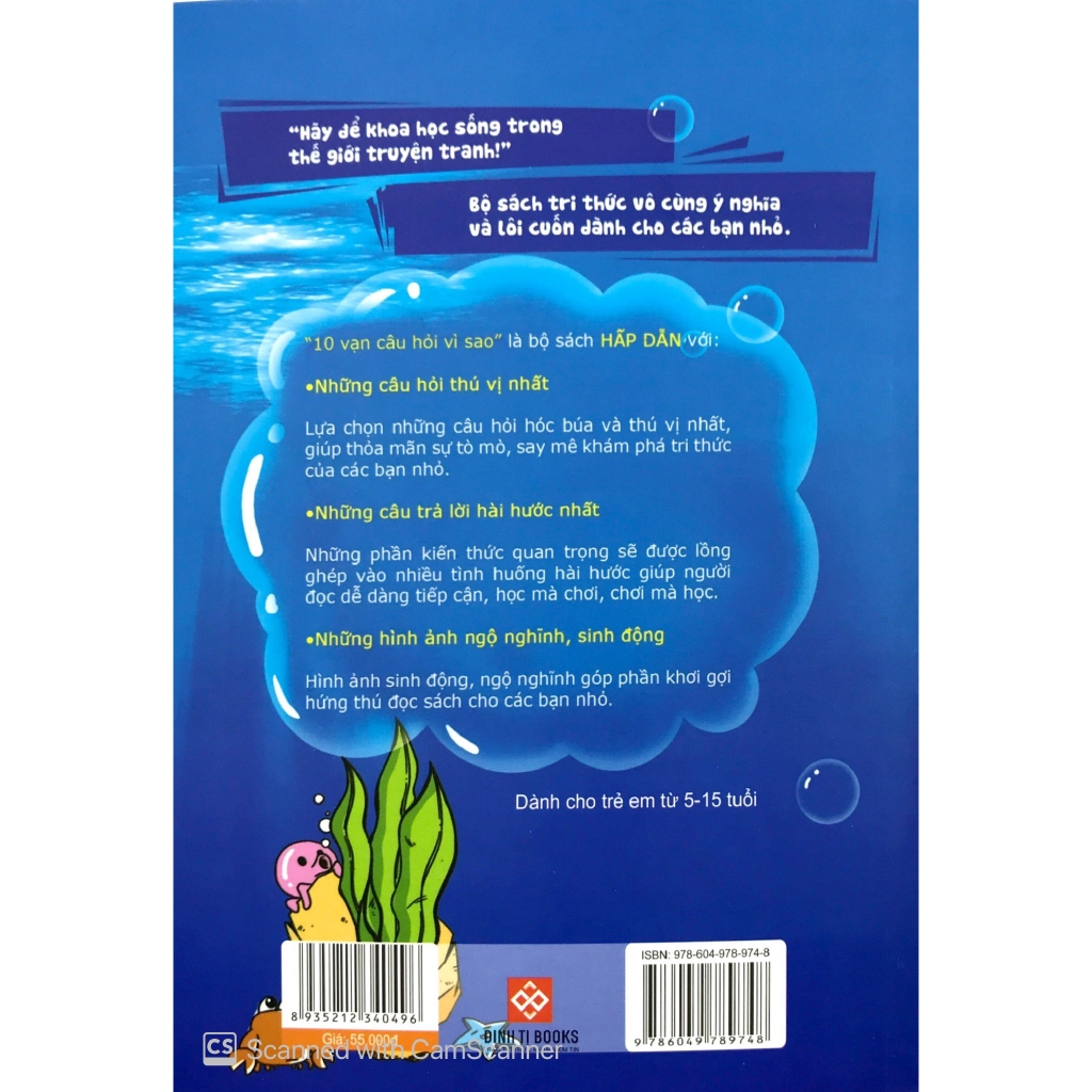Sách - 10 Vạn Câu Hỏi Vì Sao - Khám Phá Thế Giới Đại Dương 2 (Tái Bản 2018)