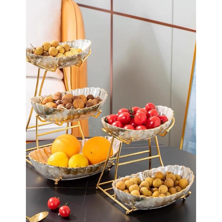 Bộ trà ấm chén sứ vân đá phong cách Châu Âu cao cấp quà tặng ý nghĩa