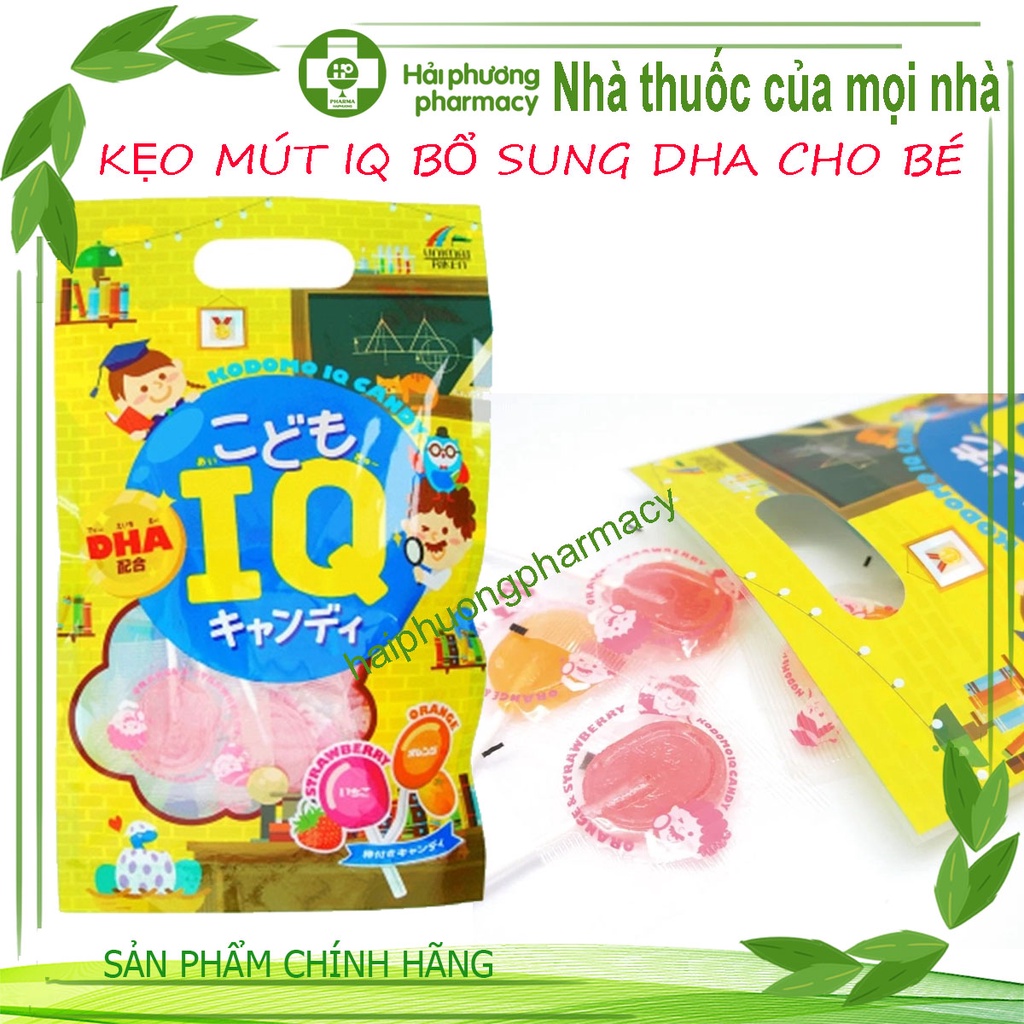 Unimat Riken - Kẹo mút tăng cường IQ phát triển trí não, bổ sung DHA cho bé từ 1 tháng tuổi