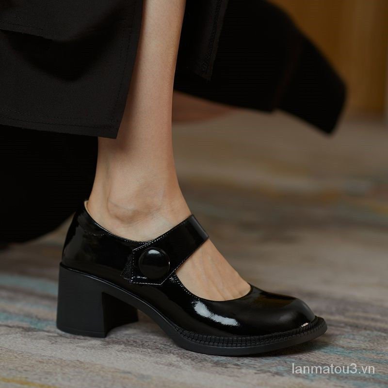 Giày Da Nữ Đế Dày Thời Trang Nhật Bản 2021 | BigBuy360 - bigbuy360.vn
