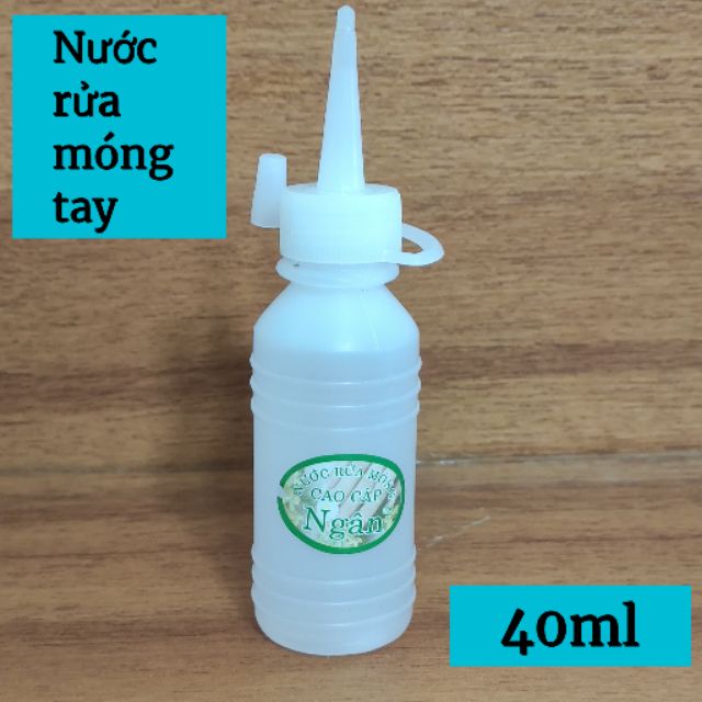 Nước rửa móng tay chai 40ml