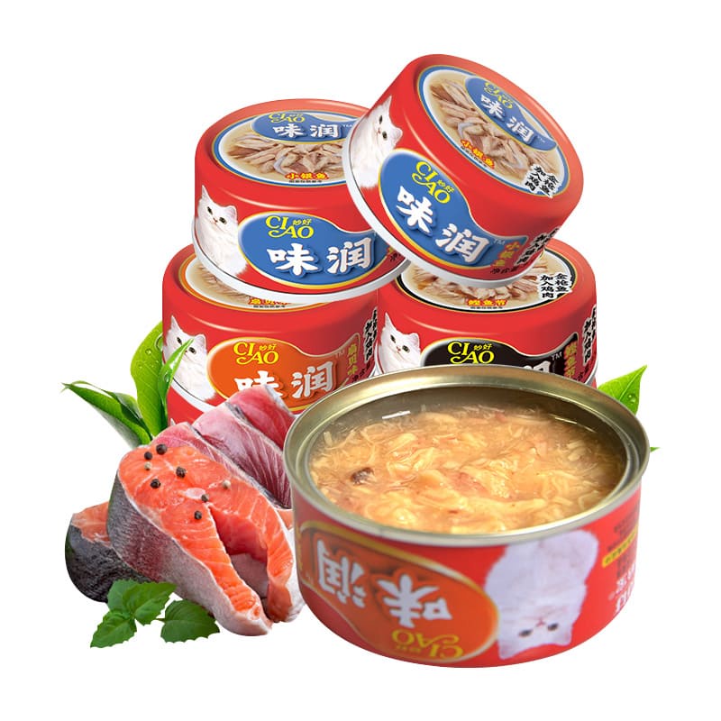 Pate Ciao đủ vị cho mèo 85g