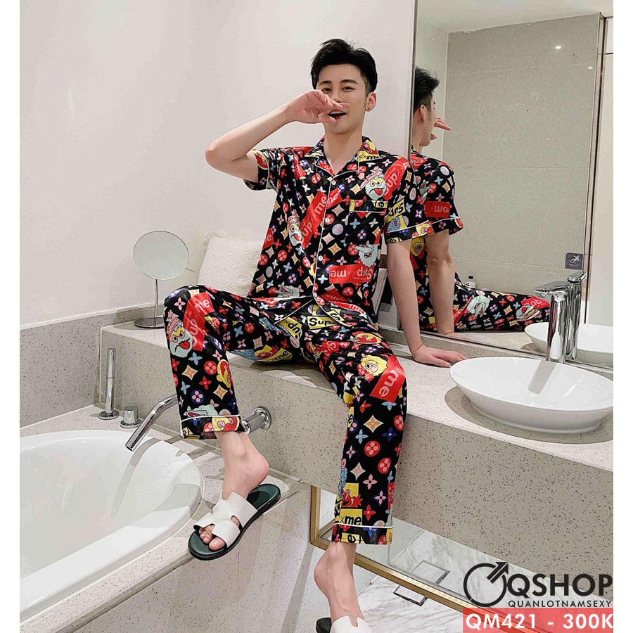 BỘ ĐỒ PIJAMA NAM CAO CẤP QSHOP QM421