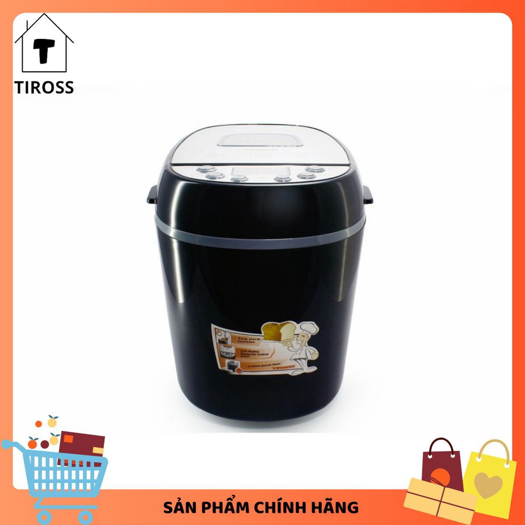 [Tiross - Việt Nam] Máy làm bánh mì Tiross TS822, Sản Phẩm Chính Hãng, Bảo Hành 12 Tháng,  Công Suất 750W