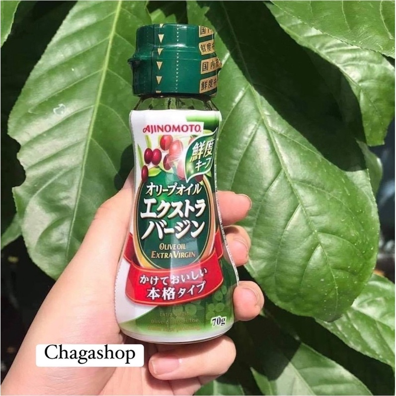 (Date 08/2024) Dầu olive Ajinomoto Nhật Bản cho bé ăn dặm - chai 70g