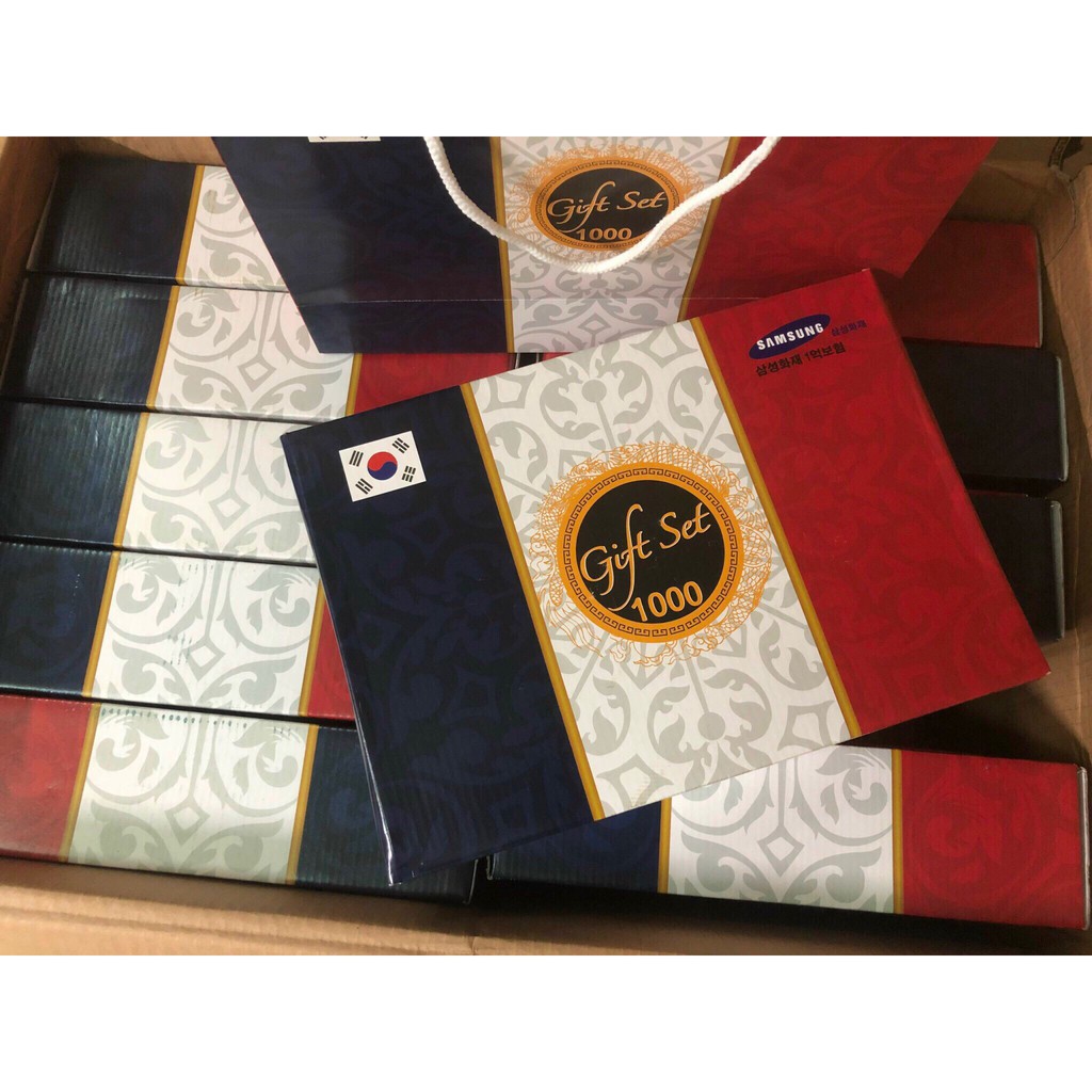 Táo đỏ Hàn Quốc mẫu hộp quà Gift Set Hộp 1 kg
