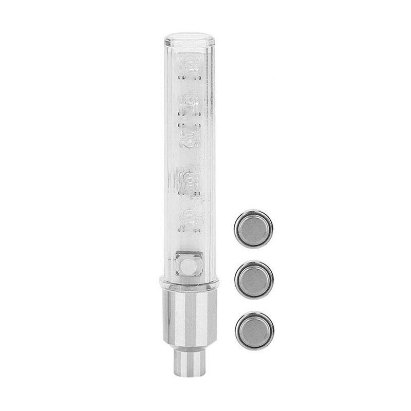 1 Chiếc Nắp Van Xe Đạp Có Đèn LED Nhiều Màu Sắc Trang Trí