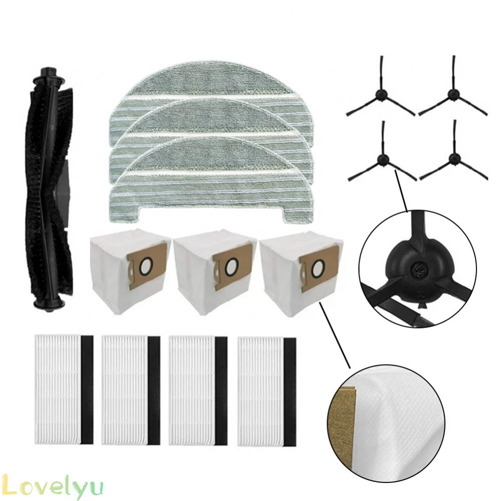 ◀READY▶Parts for iHome AutoVac Nova Self Empty Robot Vacuum Mop Pads Dust Bags Brush# Good Quality