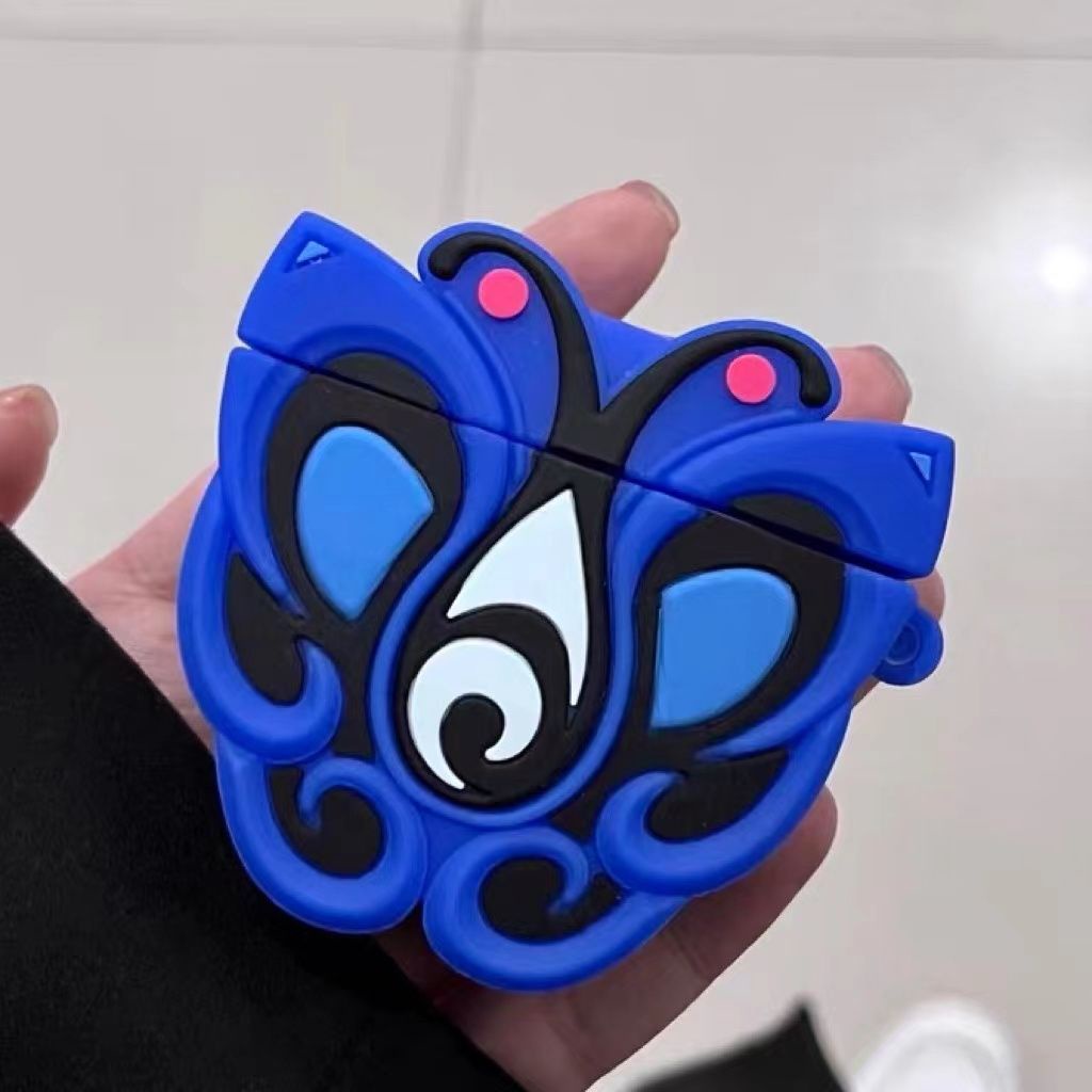 Vỏ Bảo Vệ Hộp Sạc Tai nghe không dây Bằng Silicon Họa Tiết Hoạt Hình Disney Minnie Mickey Cho F9
