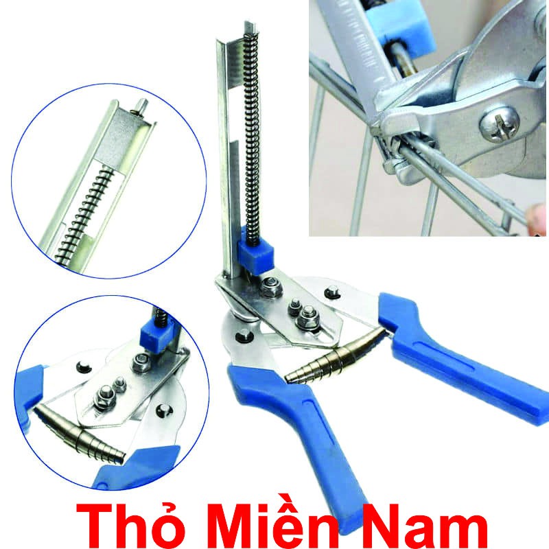 Kìm Bán Tự Động Ráp Lồng Thỏ, Lồng Chim, Lồng Gà Công Nghiệp