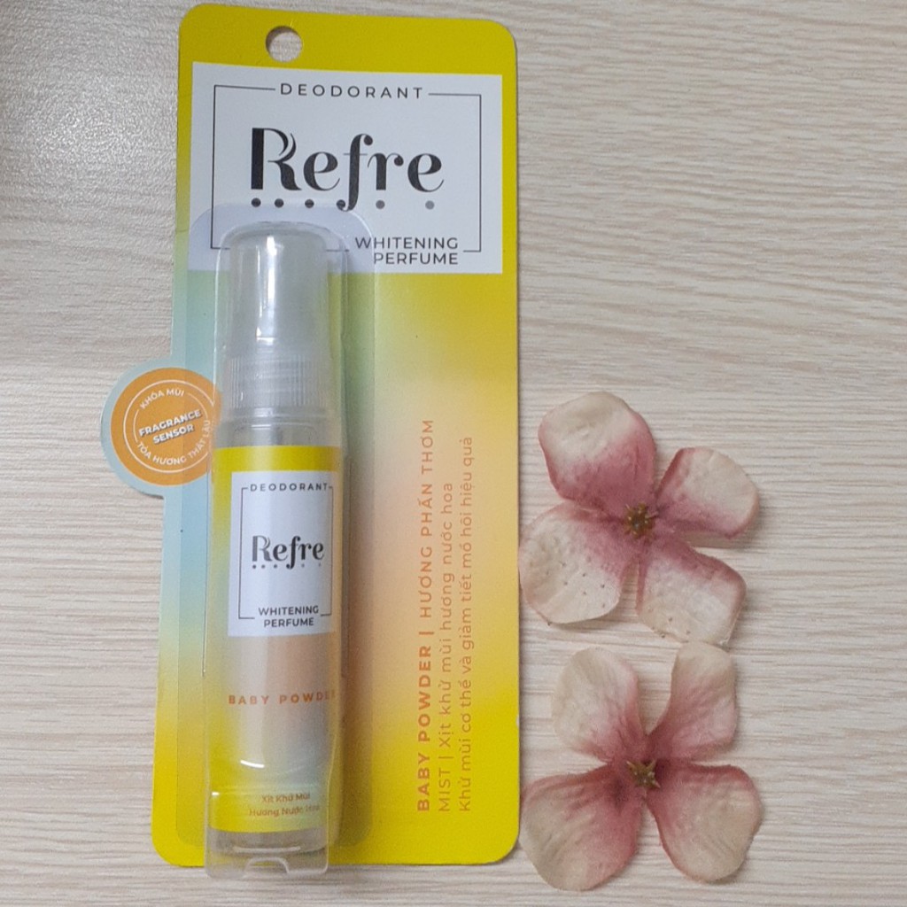 Xịt khử mùi Refre hương nước hoa Refre 30ml