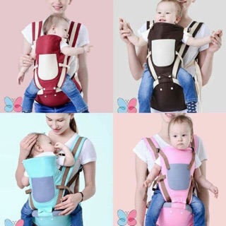 Địu ngồi 4 tư thế Babylab có ghế chống gù