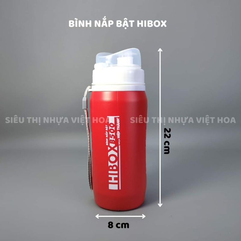 BÌNH NƯỚC THỂ THAO HIBOX, BÌNH NƯỚC CÓ QUAI XÁCH