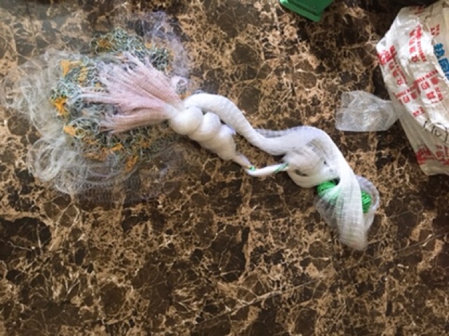 Chài đánh bắt cá bằng cước chân chì mắt lưới dài 3cm - ĐỒ CÂU PHÍA BẮC - S9