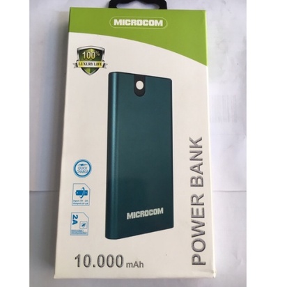 Sạc Dự Phòng 10.000MAH Chính Hãng Microcom