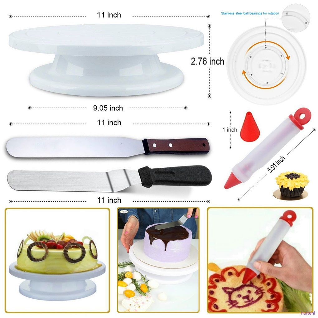 Bộ 73 Dụng Cụ Hỗ Trợ Trang Trí Bánh Kem