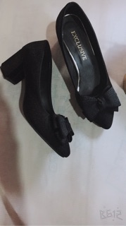 👠Giày cao gót nơ xếp