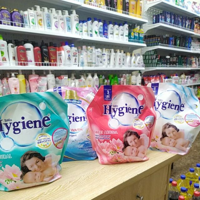 Nước xả làm mềm vải hygiene túi 1.8l