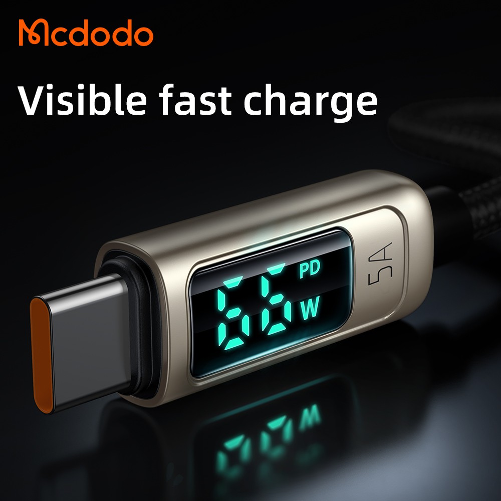 Dây Cáp Sạc Nhanh MCDODO USB C 5A 65W 100w PD Type C/iPhone Lightning/Micro Usb dài 1.2m