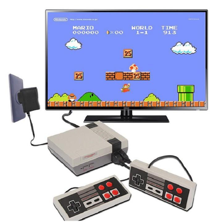 Máy chơi game cổ điển mini 620 trò Tăng 2 bộ tay game cho 2 người_SUPER NES Classic Phiên Bản Máy SNES