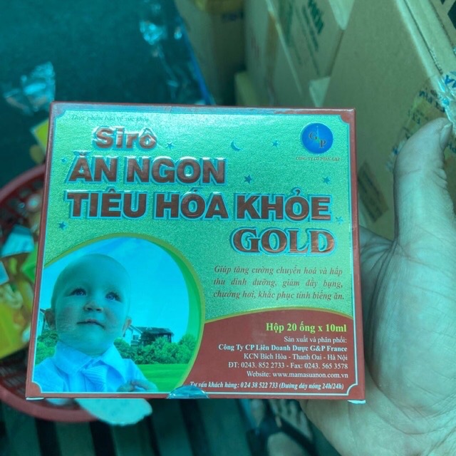 Siro ăn ngon tiêu hóa khỏe G&P