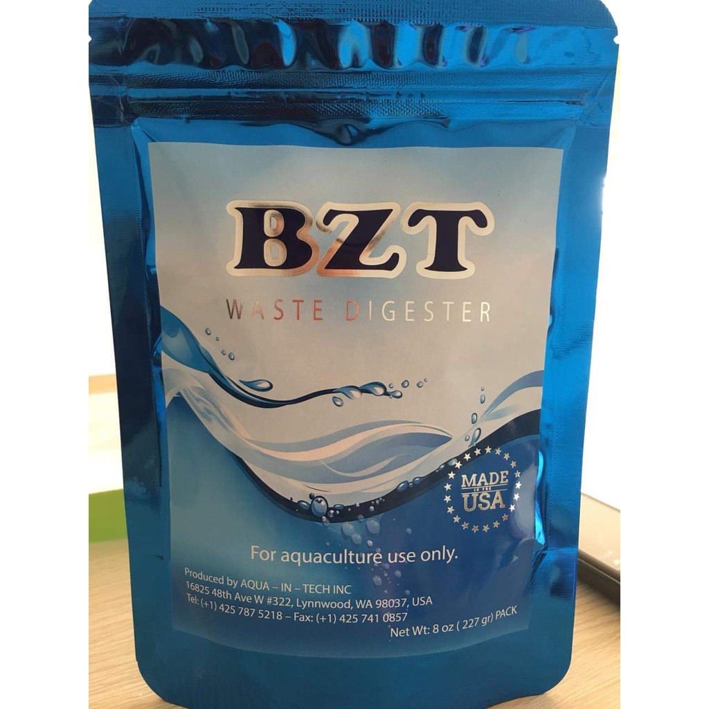 Combo 2 gói Chế phẩm sinh học BZT nhập khẩu Mỹ