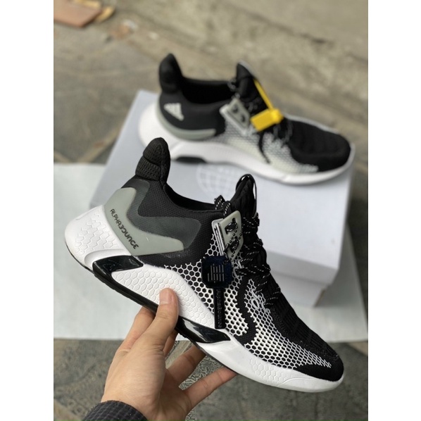 Giày thể thao sneaker alpha bounce 2020 đen trắng