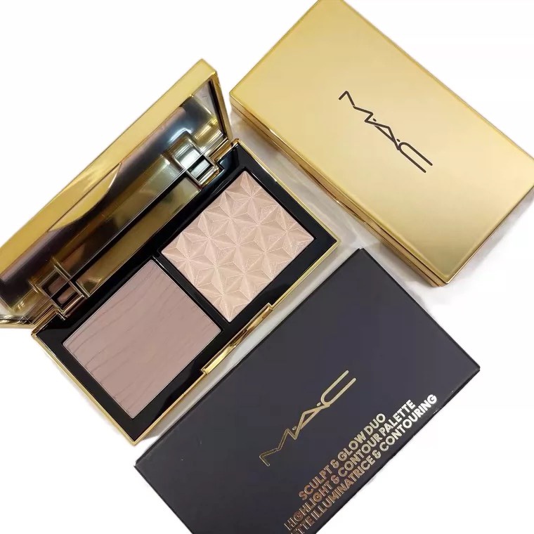Bảng Phấn Trang Điểm 3.6g Hai Màu Hiệu Mac