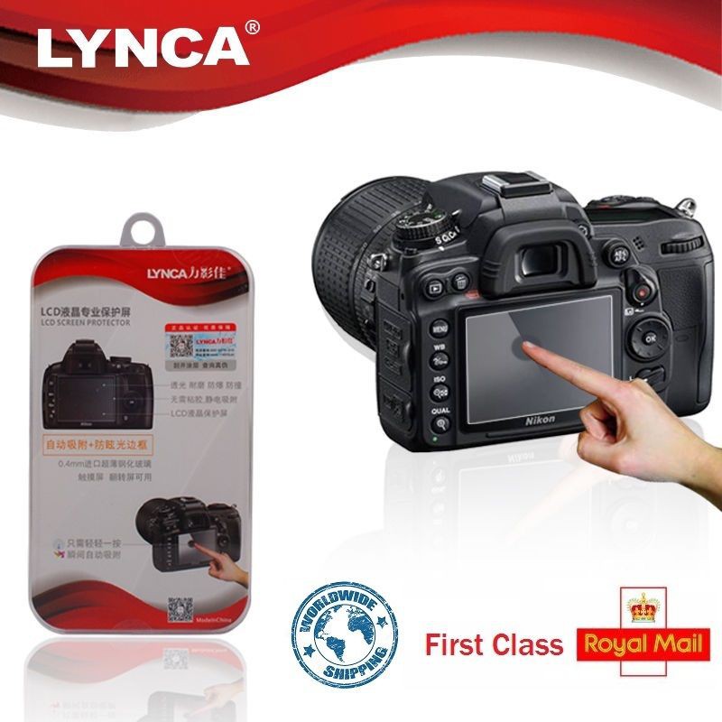 NIKON Kính cường lực  màn hình máy ảnh LYNCA tổng hợp các dòng NIKON  DSLR Mirrorless D800 810 D5500 D5300 (Đủ size)