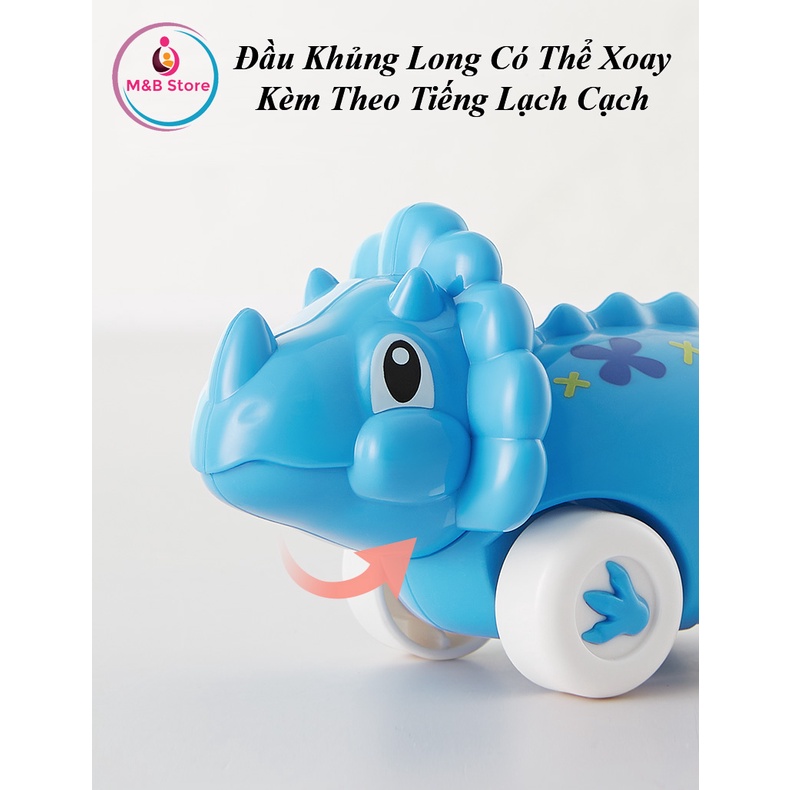 Bộ 6 xe Pull-Back Khủng Long Dễ Thương – KUB