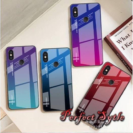 Ốp lưng kính cầu vồng xiaomi Note 7 note 5 pro mi 8 lite redmi note 6 pro K20 note 9s redmi 9 9a K40 pro mi 5x note 4x