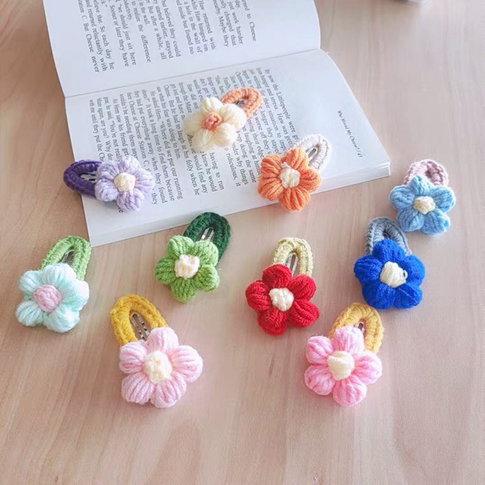 Set 5 bông hoa bằng polyester ren tua rua thêu họa tiết 3D dùng trang trí quần áo hút nước