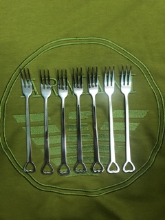 10 nỉa inox 304 (dài 15cm)