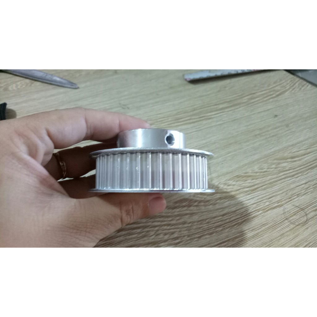 Puli bánh răng nhôm 5M 60 răng Trục 12mm
