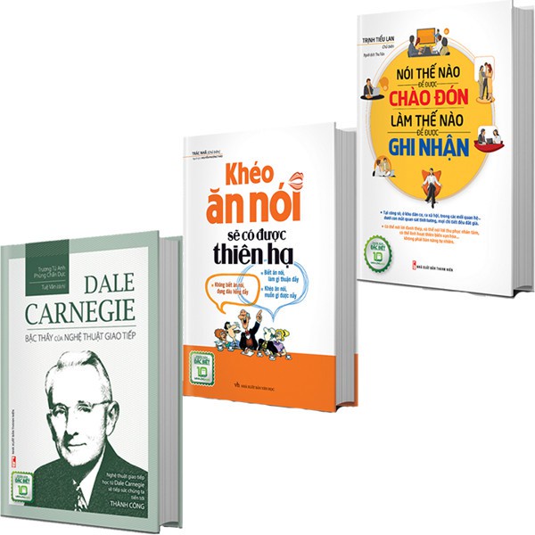 Sách: Combo Nghệ Thuật Giao Tiếp Ứng Xử: Khéo Ăn Nói(TB) + Nói Thế Nào + Bậc Thầy Của Nghệ Thuật Giao Tiếp (Bìa Cứng)