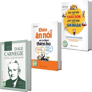 Sách: Combo Nghệ Thuật Giao Tiếp Ứng Xử: Khéo Ăn Nói(TB) + Nói Thế Nào + Bậc Thầy Của Nghệ Thuật Giao Tiếp (Bìa Cứng)